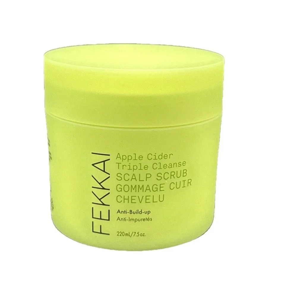 Fekkai Apple Cider Detox Scalp Scrub, Anti- Build Up 220 ml / 7.5 oz New